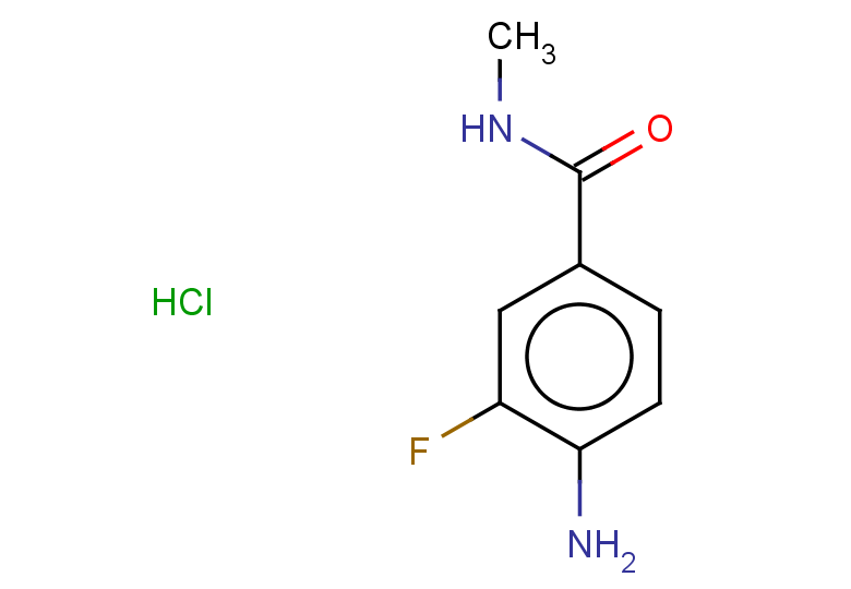 4-amino-3-fluoro-N-methylbenzamide hydrochloride