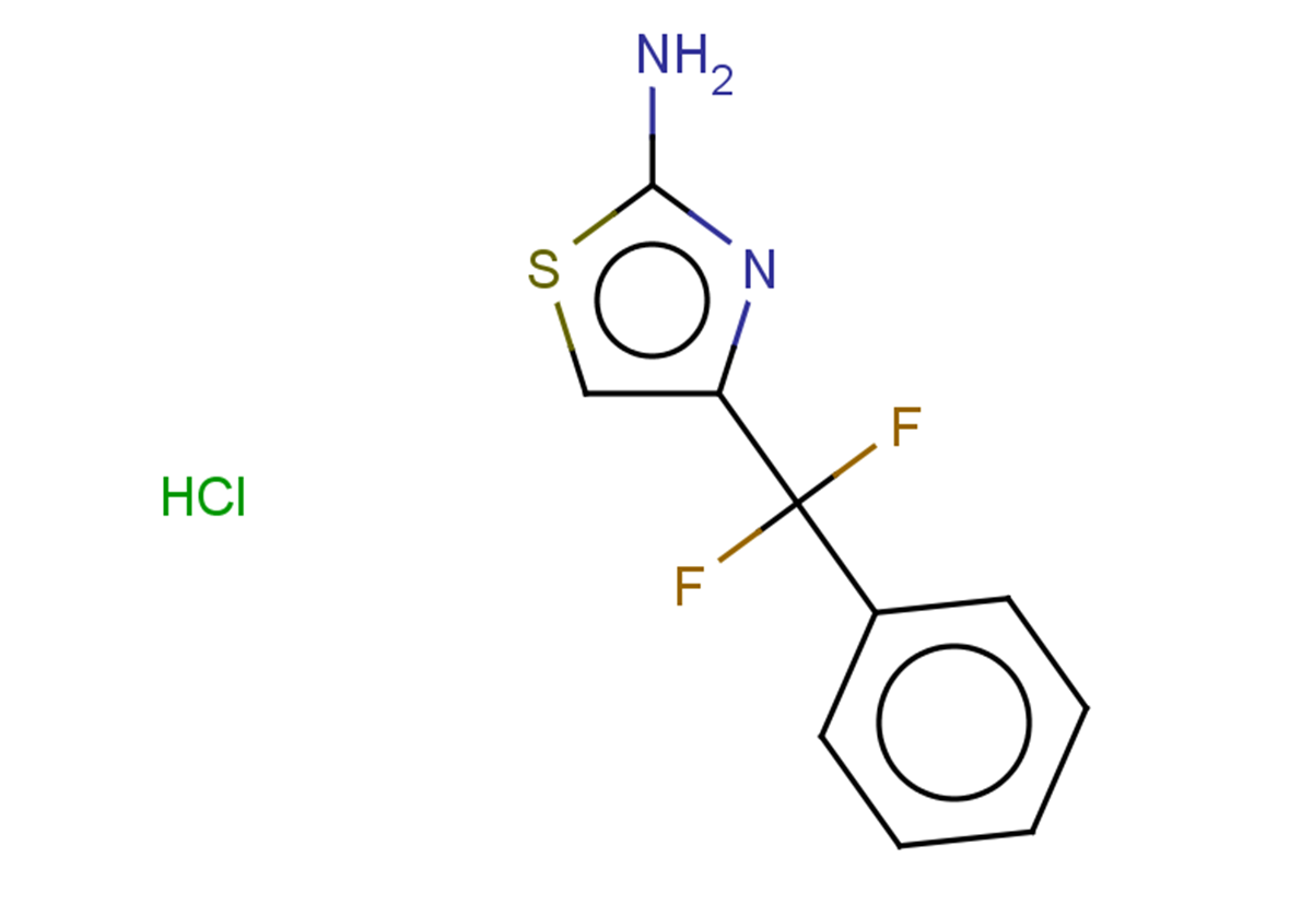 4-[difluoro(phenyl)methyl]-1,3-thiazol-2-amine hydrochloride