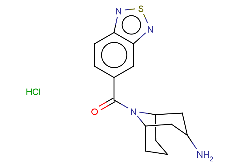 9-(2,1,3-benzothiadiazole-5-carbonyl)-9-azabicyclo[3.3.1]nonan-3-amine hydrochloride