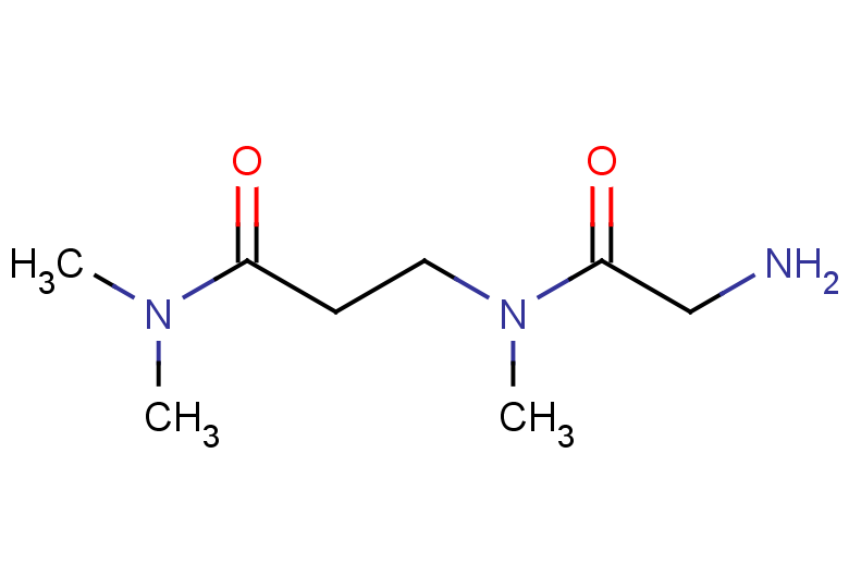 3-(2-amino-N-methylacetamido)-N,N-dimethylpropanamide