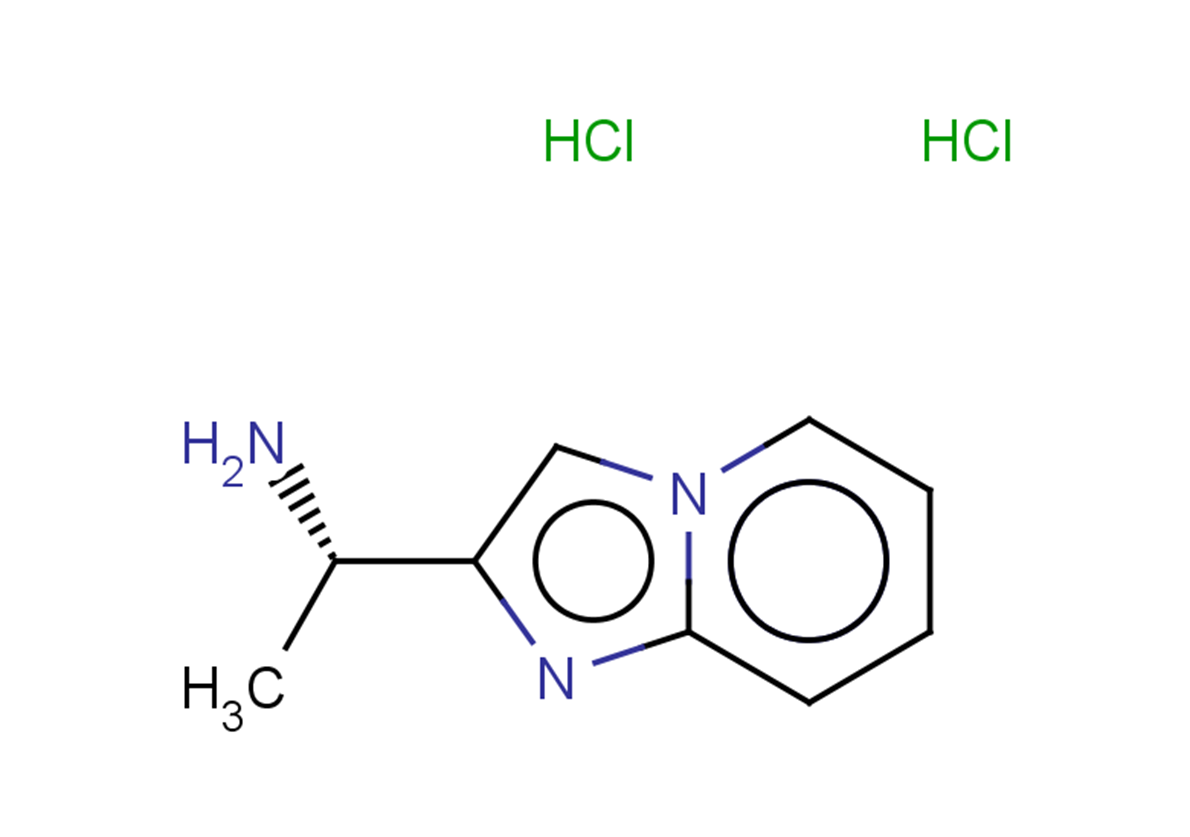 (1S)-1-{imidazo[1,2-a]pyridin-2-yl}ethan-1-amine dihydrochloride