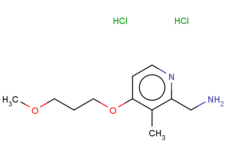 1-[4-(3-methoxypropoxy)-3-methylpyridin-2-yl]methanamine dihydrochloride