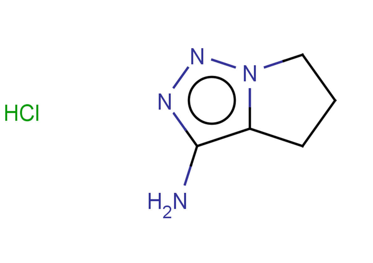 4H,5H,6H-pyrrolo[1,2-c][1,2,3]triazol-3-amine hydrochloride