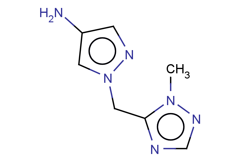 1-[(1-methyl-1H-1,2,4-triazol-5-yl)methyl]-1H-pyrazol-4-amine