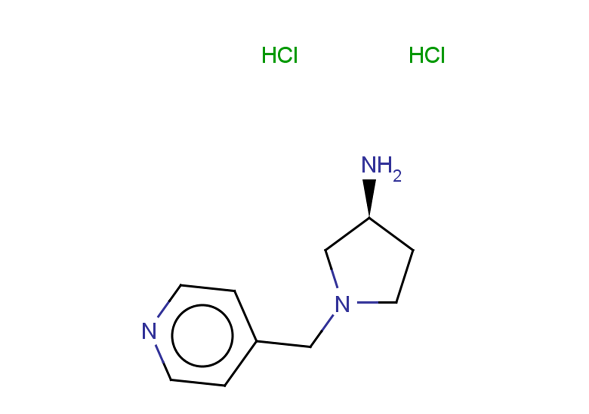 (3S)-1-[(pyridin-4-yl)methyl]pyrrolidin-3-amine dihydrochloride