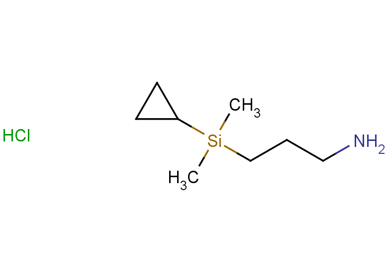 (3-aminopropyl)(cyclopropyl)dimethylsilane hydrochloride