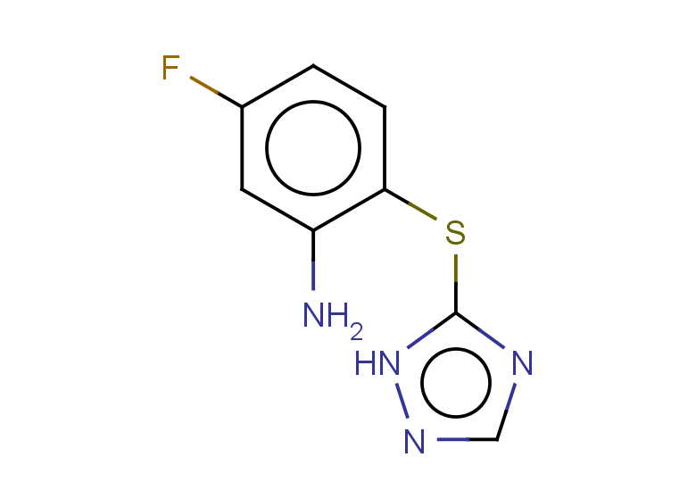5-fluoro-2-(1H-1,2,4-triazol-5-ylsulfanyl)aniline