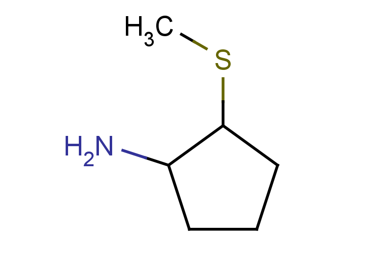2-(methylsulfanyl)cyclopentan-1-amine, Mixture of diastereomers