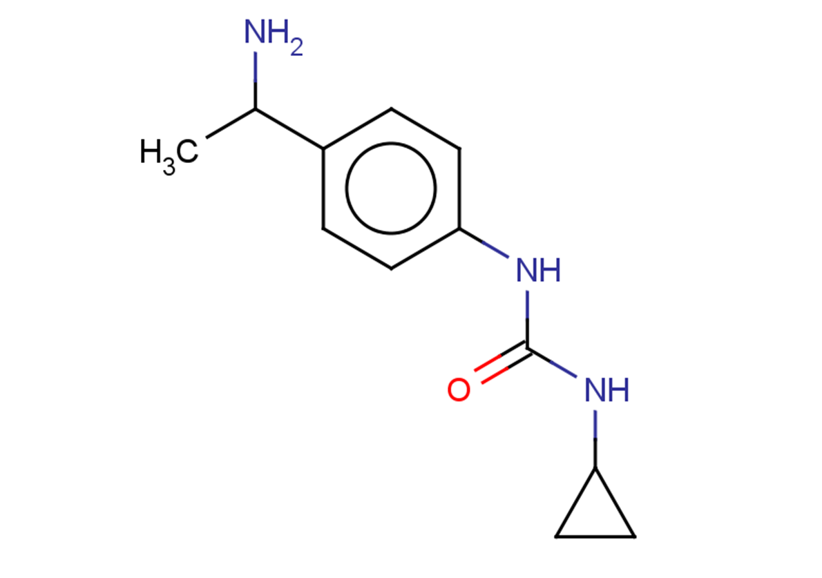 1-[4-(1-aminoethyl)phenyl]-3-cyclopropylurea