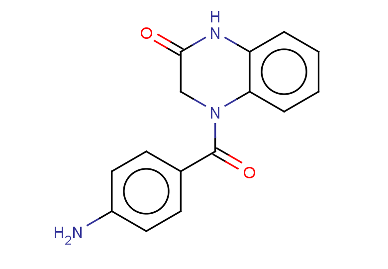 4-(4-aminobenzoyl)-1,2,3,4-tetrahydroquinoxalin-2-one