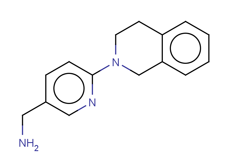 [6-(1,2,3,4-tetrahydroisoquinolin-2-yl)pyridin-3-yl]methanamine