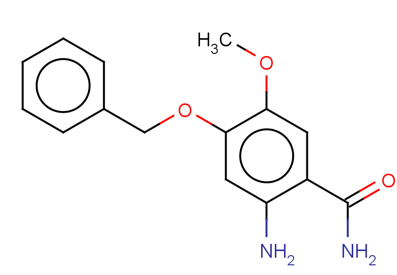 2-amino-4-(benzyloxy)-5-methoxybenzamide