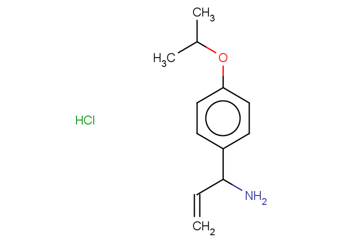 1-[4-(propan-2-yloxy)phenyl]prop-2-en-1-amine hydrochloride