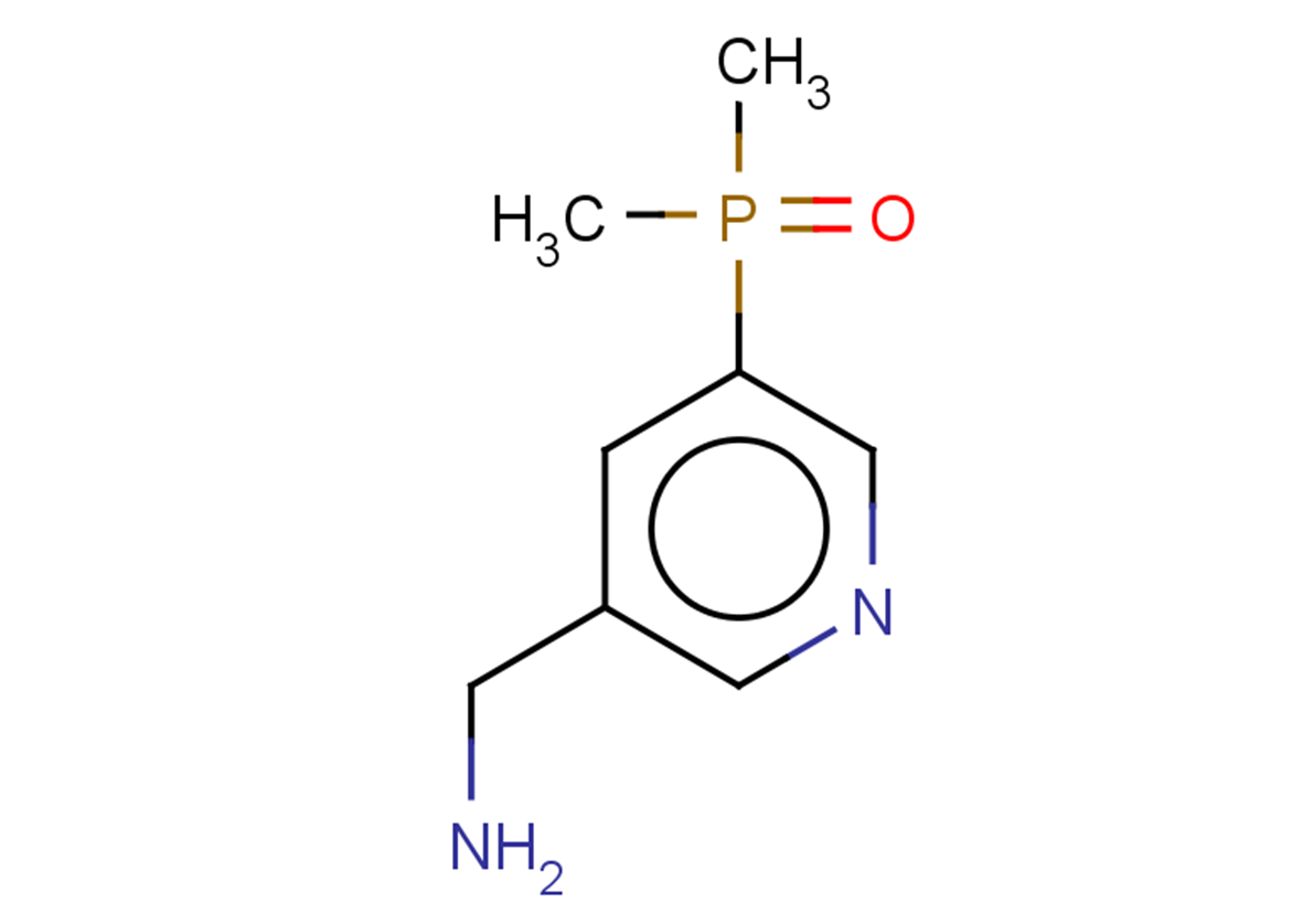 1-[5-(dimethylphosphoryl)pyridin-3-yl]methanamine