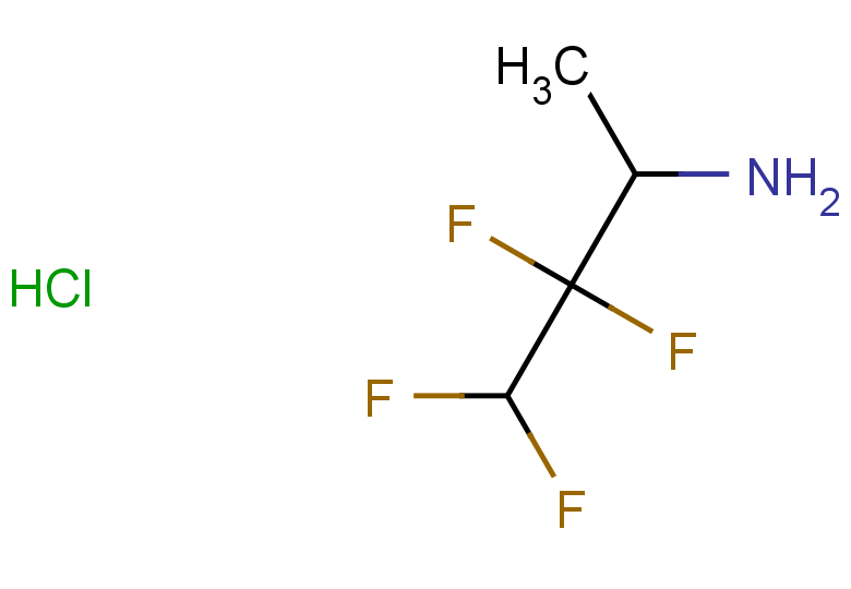 3,3,4,4-tetrafluorobutan-2-amine hydrochloride