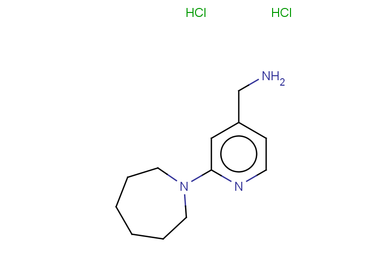 [2-(azepan-1-yl)pyridin-4-yl]methanamine dihydrochloride