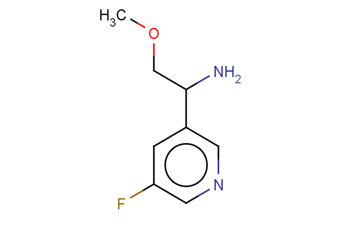 1-(5-fluoropyridin-3-yl)-2-methoxyethan-1-amine