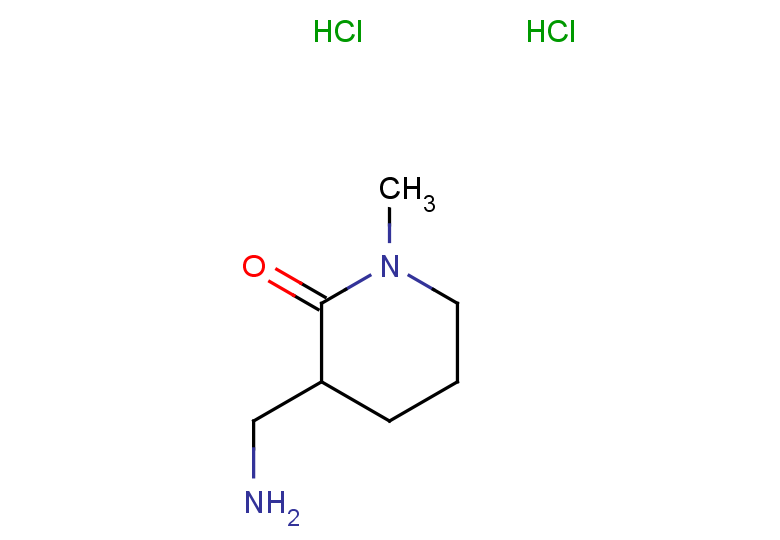 3-(aminomethyl)-1-methylpiperidin-2-one dihydrochloride