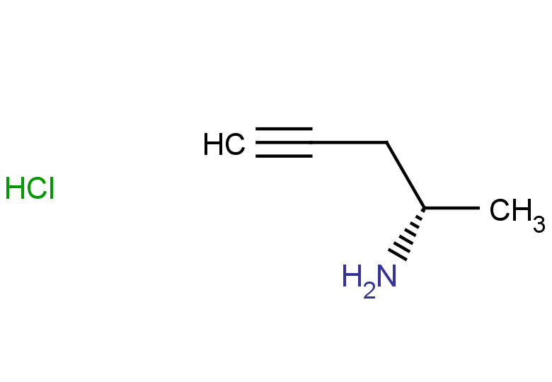 (2S)-pent-4-yn-2-amine hydrochloride