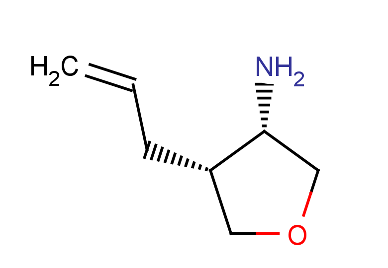 rac-(3R,4S)-4-(prop-2-en-1-yl)oxolan-3-amine, cis