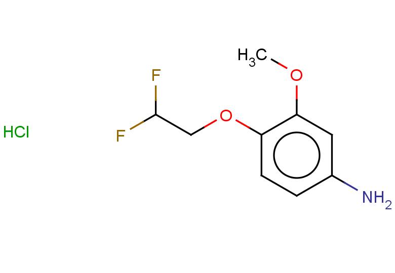 4-(2,2-difluoroethoxy)-3-methoxyaniline hydrochloride