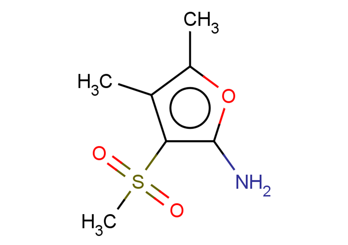 3-methanesulfonyl-4,5-dimethylfuran-2-amine