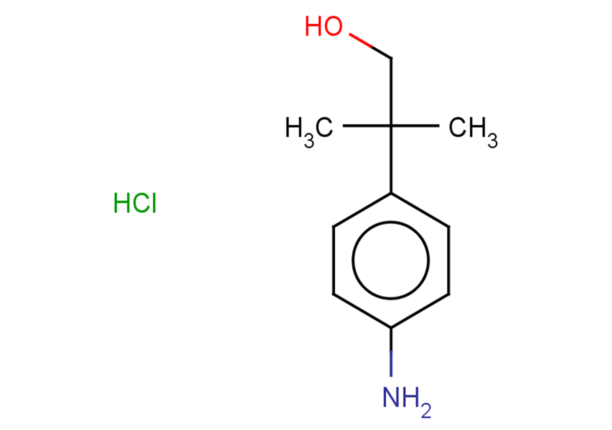 2-(4-aminophenyl)-2-methylpropan-1-ol hydrochloride