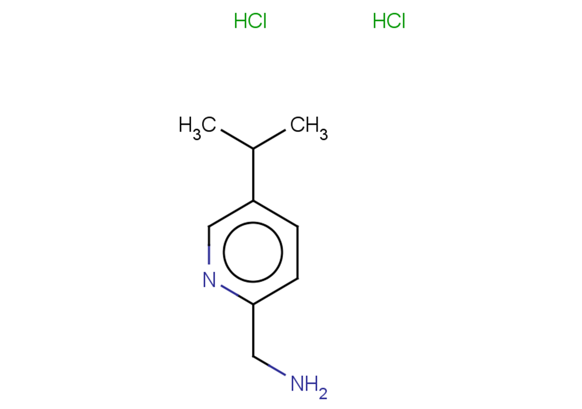 1-[5-(propan-2-yl)pyridin-2-yl]methanamine dihydrochloride