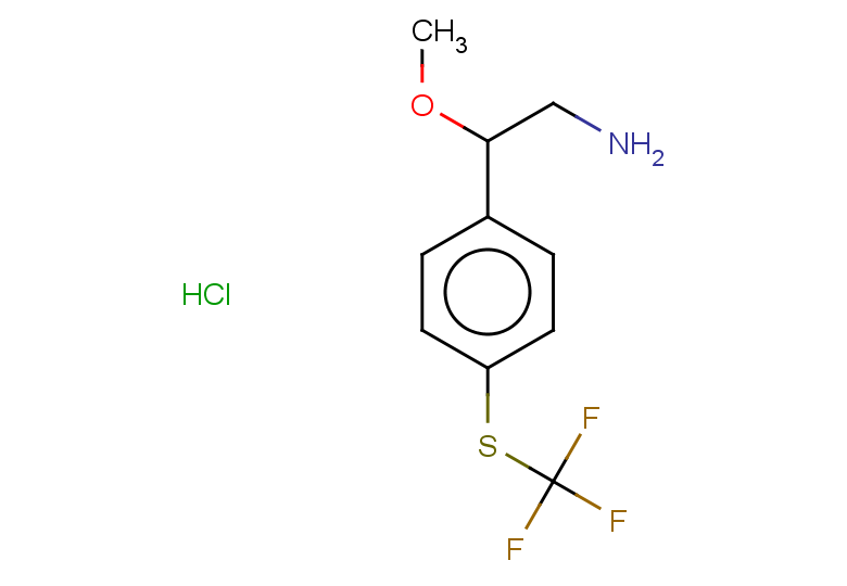 2-methoxy-2-{4-[(trifluoromethyl)sulfanyl]phenyl}ethan-1-amine hydrochloride