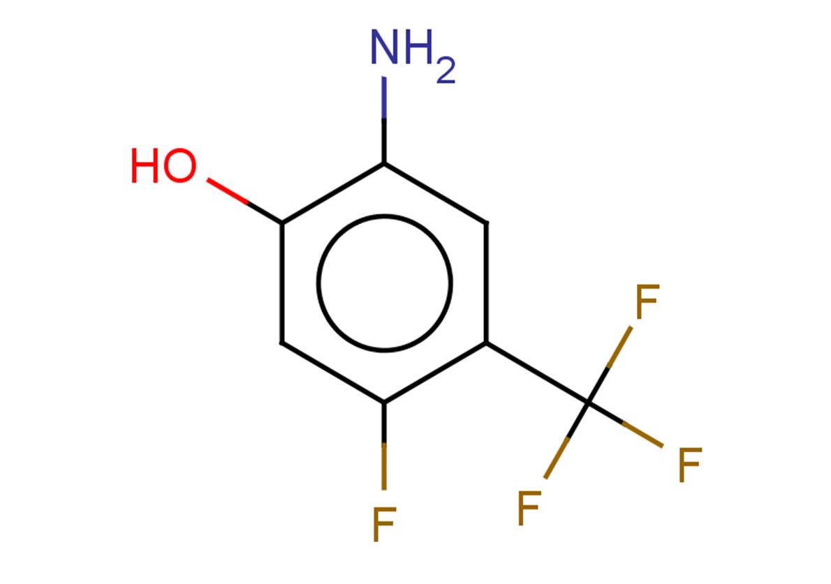 2-amino-5-fluoro-4-(trifluoromethyl)phenol