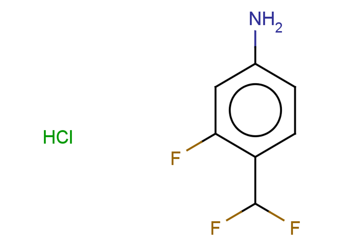 4-(difluoromethyl)-3-fluoroaniline hydrochloride