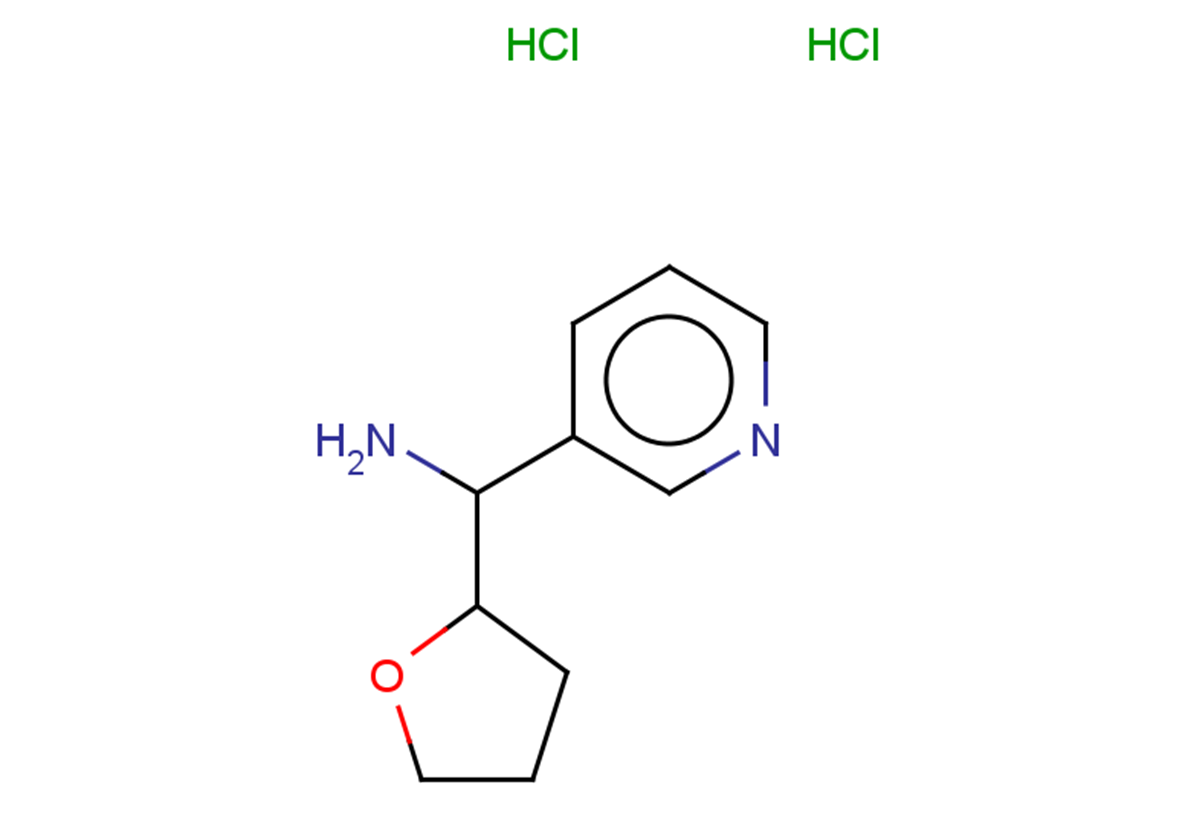 1-(oxolan-2-yl)-1-(pyridin-3-yl)methanamine dihydrochloride