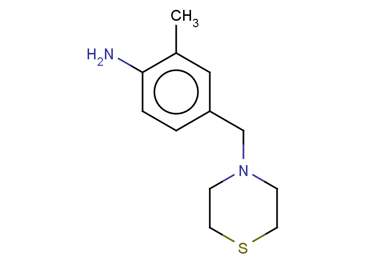2-methyl-4-(thiomorpholin-4-ylmethyl)aniline