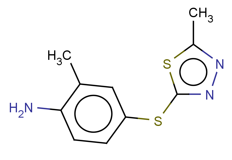 2-methyl-4-[(5-methyl-1,3,4-thiadiazol-2-yl)sulfanyl]aniline