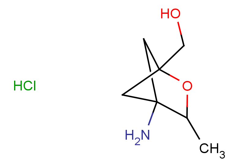 {4-amino-3-methyl-2-oxabicyclo[2.1.1]hexan-1-yl}methanol hydrochloride