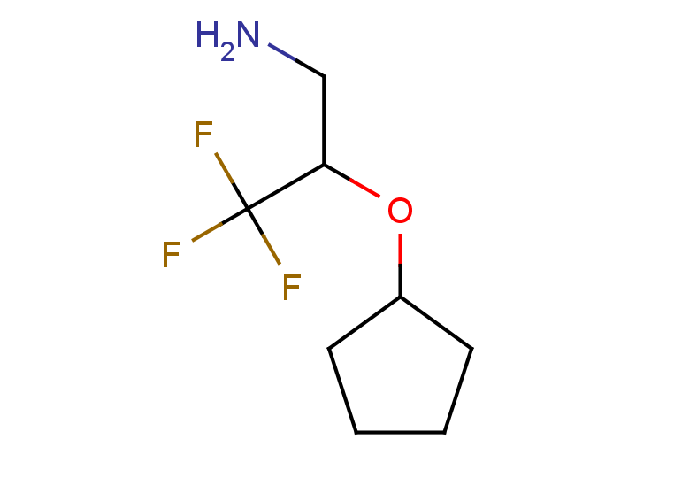 [(3-amino-1,1,1-trifluoropropan-2-yl)oxy]cyclopentane