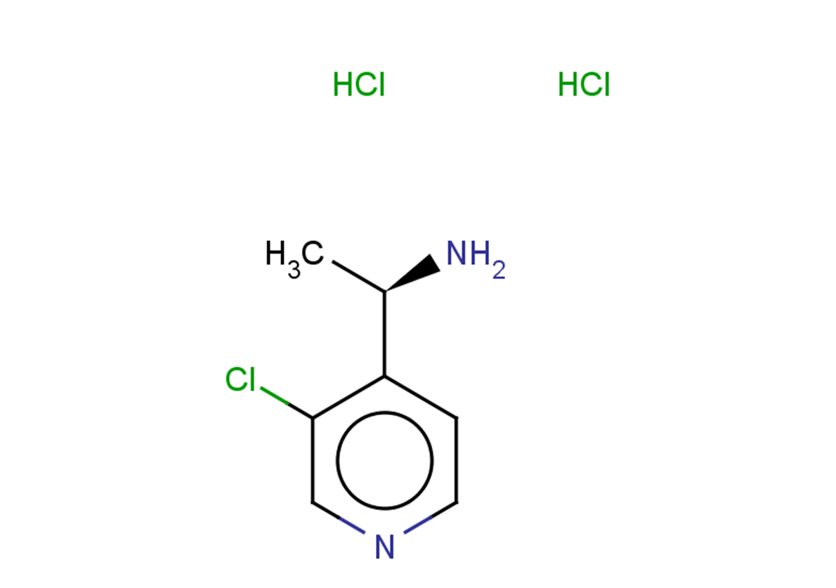 (1R)-1-(3-chloropyridin-4-yl)ethan-1-amine dihydrochloride