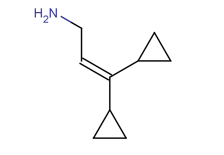 3,3-dicyclopropylprop-2-en-1-amine