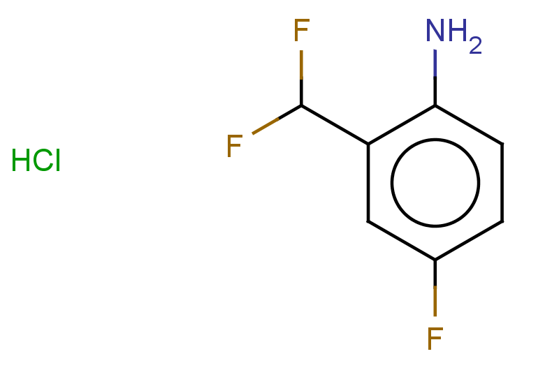 2-(difluoromethyl)-4-fluoroaniline hydrochloride