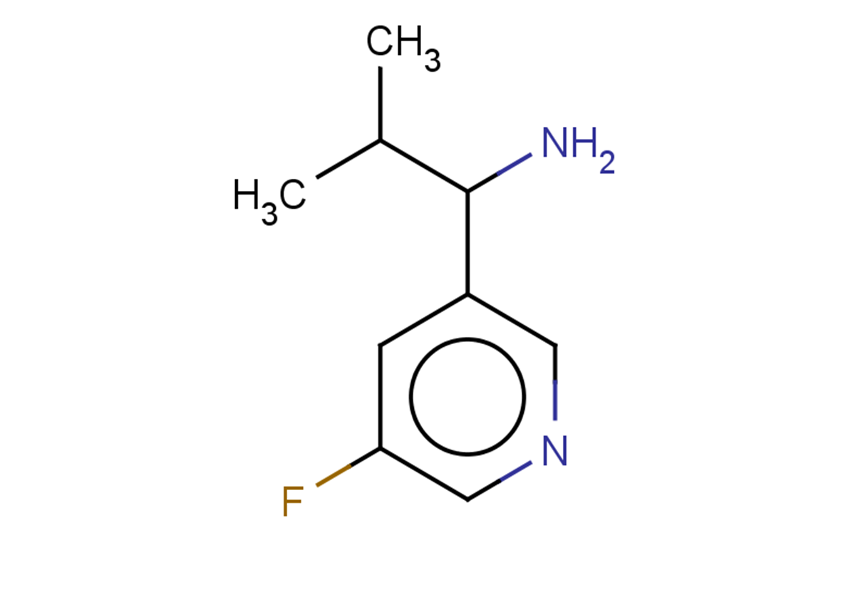 1-(5-fluoropyridin-3-yl)-2-methylpropan-1-amine