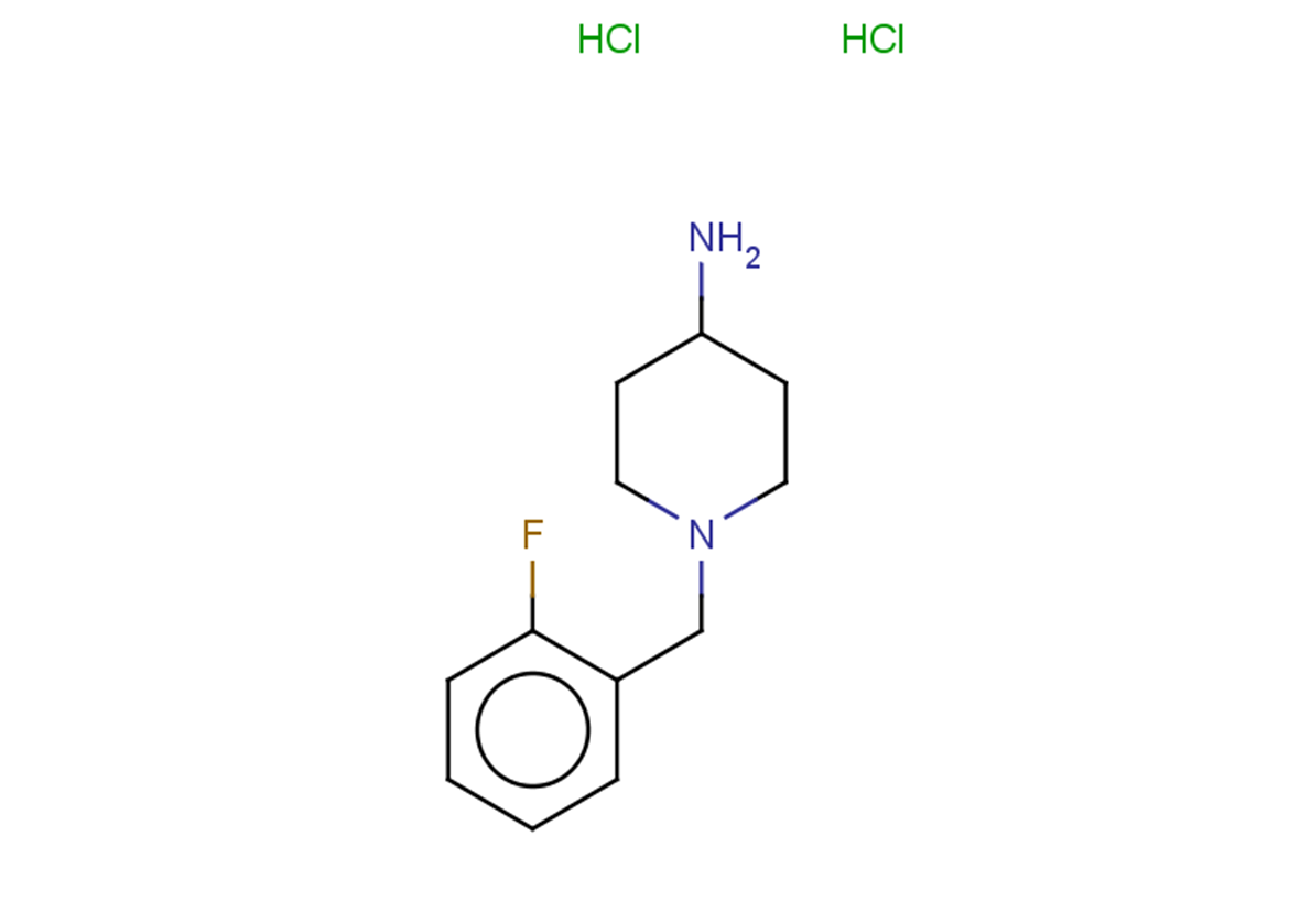 1-[(2-fluorophenyl)methyl]piperidin-4-amine dihydrochloride