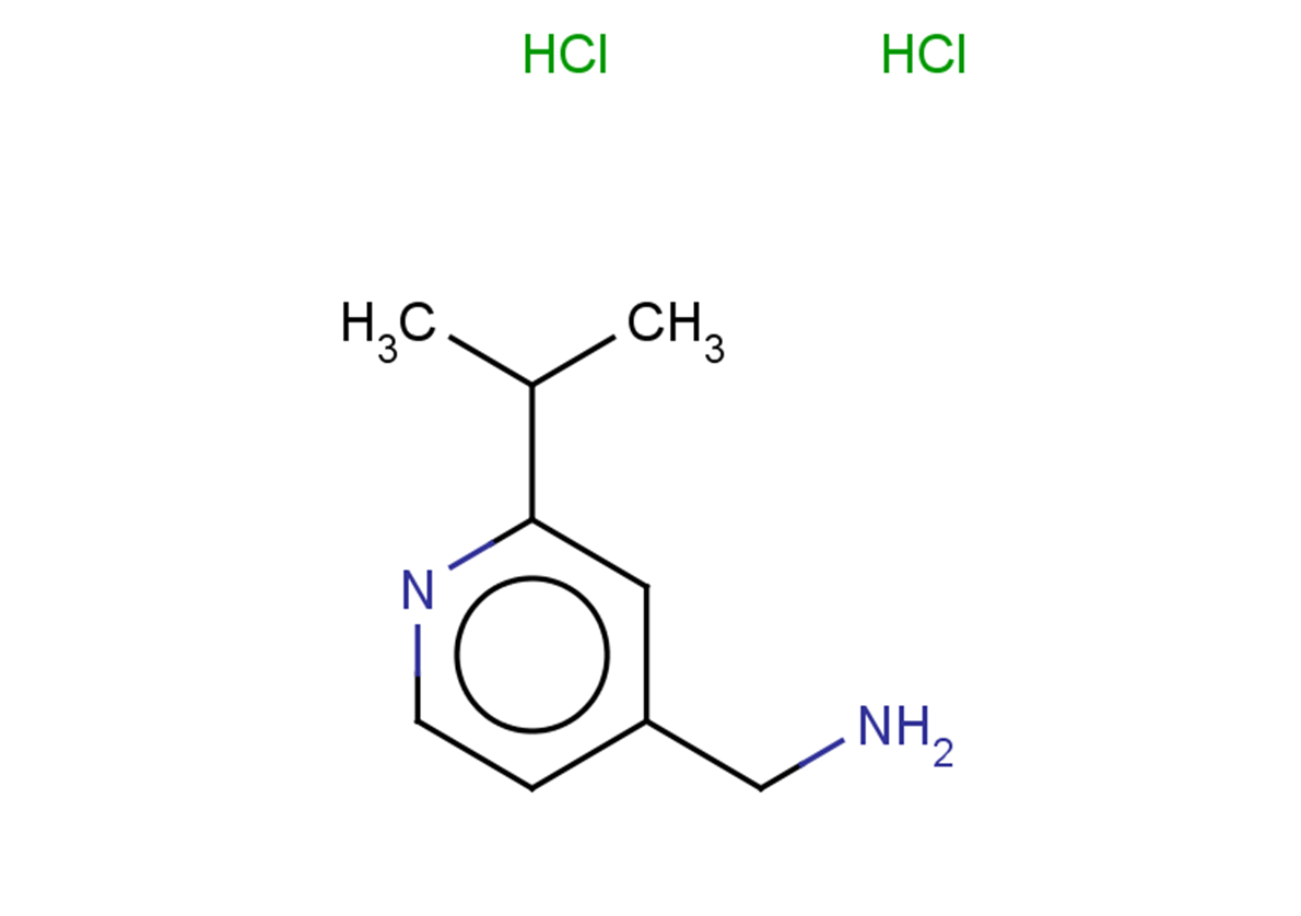1-[2-(propan-2-yl)pyridin-4-yl]methanamine dihydrochloride