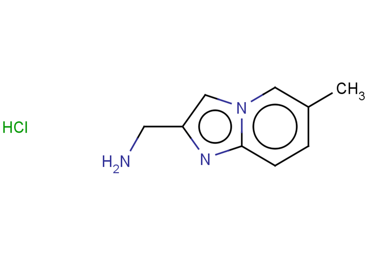 1-{6-methylimidazo[1,2-a]pyridin-2-yl}methanamine hydrochloride
