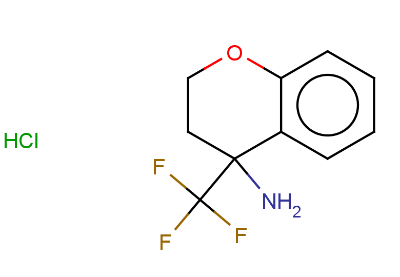 4-(trifluoromethyl)-3,4-dihydro-2H-1-benzopyran-4-amine hydrochloride