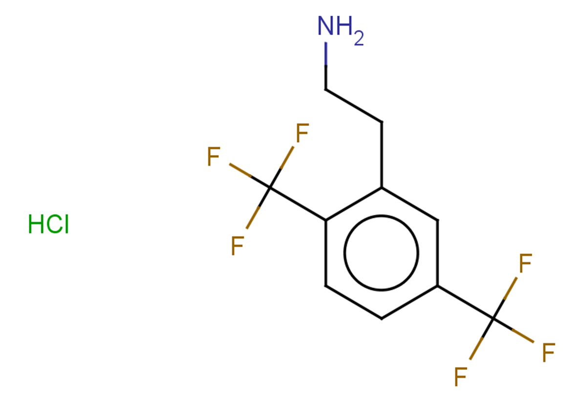 2-[2,5-bis(trifluoromethyl)phenyl]ethan-1-amine hydrochloride