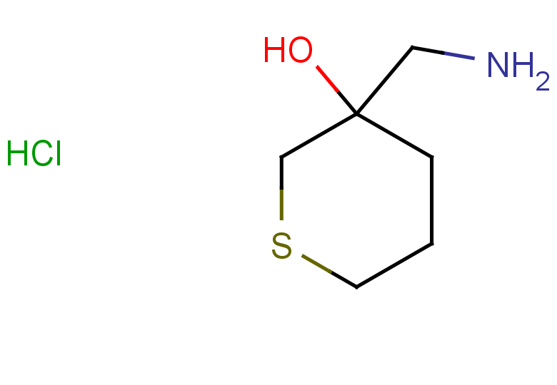 3-(aminomethyl)thian-3-ol hydrochloride