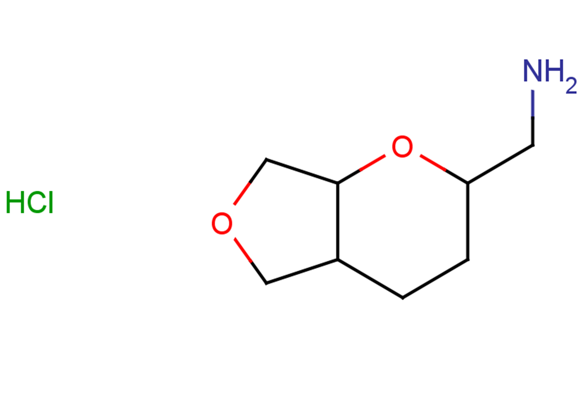 1-{hexahydro-2H-furo[3,4-b]pyran-2-yl}methanamine hydrochloride, Mixture of diastereomers