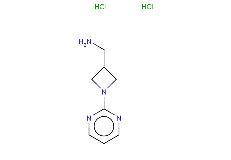 1-[1-(pyrimidin-2-yl)azetidin-3-yl]methanamine dihydrochloride