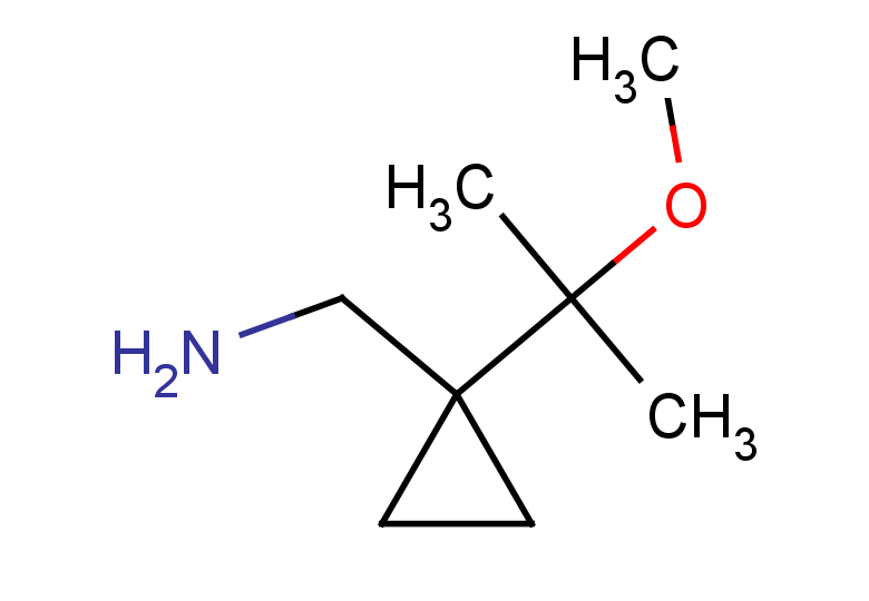 1-[1-(2-methoxypropan-2-yl)cyclopropyl]methanamine