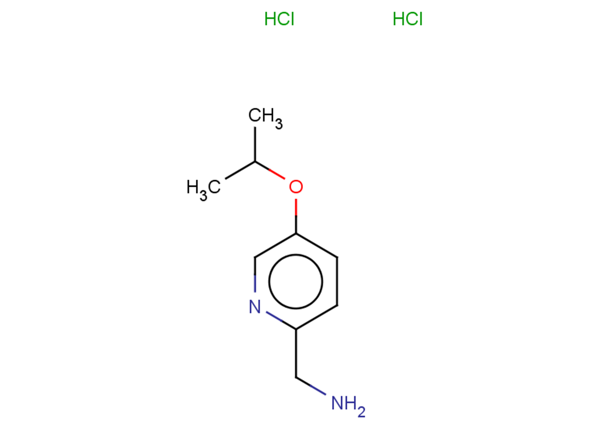 1-[5-(propan-2-yloxy)pyridin-2-yl]methanamine dihydrochloride